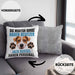 Jack Russell Besitzer Kissen mit Füllung 40x40 Geschenk Lustiger Spruch Geschenkidee Besitzerin Jack Russell Haben Personal (Grau) Grau Trendation