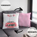 Flötist Geschenk Kissen mit Füllung 40x40 So Gut Kann Nur Ein Flötist Aussehen Geschenkidee (Grau) Rosa Trendation
