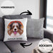 Australian Shepherd Besitzer Kissen mit Füllung 40x40 Geschenk Lustiger Spruch Geschenkidee Australian Shepherd Mama Papa (Grau) Grau Trendation