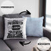 Informatiker Geschenk Kissen mit Füllung 40x40 Programmierer Coder Hardware Informatik IT (Grau) Blau Trendation