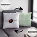 Schallplatte Geschenk Vinyl Herzschlag Vintage Retro Musik DJ Geschenk Kissen mit Füllung 40x40 (Grau) Grün Trendation