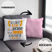 Autoverkäufer Kissen mit Füllung 40x40 Geschenk So Sieht Ein Richtig Cooler Autoverkäufer Aus Geschenkidee Spruch Lustig (Grau) Rosa Trendation