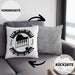 Piano-Spieler Kissen mit Füllung 40x40 Geschenk Klavier Geschenkidee Flügel Musiker Klavier Klavier-Spieler (Grau) Grau Trendation