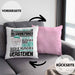 Fallschirmspringer Geschenk Kaffee-Kissen mit Füllung 40x40 Geschenkidee für Fallschirmspringer Ich Bin Fallschirmspringer Ich Kann Es Dir Erklären Jedoch Nicht Für Dich Verstehen Spruch Lustig (Grau) Rosa Trendation