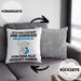Breakdancer Geschenk Kissen mit Füllung 40x40 Lustige Geschenkidee Geburtstag für Breakdancer Ich Bin Dieser Legendäre Breakdancer Von Dem Alle Geredet Haben (Grau) Grau Trendation