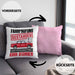 Führerschein Bestanden Geschenk Kissen mit Füllung 40x40 Bestandener Führerschein Das Fotoshooting Kann Beginnen Fahrschule (Grau) Rosa Trendation