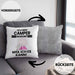 Camper Geschenk Kissen mit Füllung 40x40 Lustiger Spruch Ich Bin Camper Warum Weil Ich Es Kann Geschenkidee Bester Camper Geburtstag (Grau) Grau Trendation
