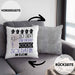 Soldatin Geschenk Kissen mit Füllung 40x40 Geschenkidee für Soldatin Geburtstag Weihnachten Spruch So Sieht Eine Richtig Coole Soldatin Aus (Grau) Grau Trendation