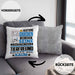 Tierfreund Geschenk Kissen mit Füllung 40x40 Lustiger Spruch Erheben Sie Sich Der Tierfreund Betritt den Raum (Grau) Grau Trendation