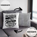 Ingenieur Kissen mit Füllung 40x40 Geschenk Geschenkidee Sprüche Ingenieurswesen Geschenkidee Spruch (Grau) Grau Trendation