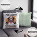 Australian Shepherd Besitzer Kissen mit Füllung 40x40 Geschenk Lustiger Spruch Geschenkidee Mir Reichts Ich Geh Zu Meinem Australian Shepherd (Grau) Grün Trendation