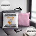 Biologe Geschenk Kissen mit Füllung 40x40 Lustige Geschenkidee Geburtstag für Biologe Ich Bin Dieser Legendäre Biologe Von Dem Alle Geredet Haben (Grau) Rosa Trendation