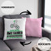 BMX-Fahrer Geschenk Kissen mit Füllung 40x40 Ich Bin BMX-Fahrer Aber Sag Doch Einfach Superheld Lustige Geschenkdiee für BMX-Fahrer (Grau) Rosa Trendation