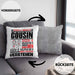 Cousin Geschenk Kaffee-Kissen mit Füllung 40x40 Geschenkidee für Cousin Ich Bin Cousin Ich Kann Es Dir Erklären Jedoch Nicht Für Dich Verstehen Spruch Lustig (Grau) Grau Trendation