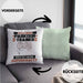 Parkour-Trainer Kissen mit Füllung 40x40 Geschenk für Parkour-Trainer Geburtstag Lustiger Spruch Was Ist Deine Superkraft (Grau) Grün Trendation