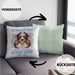 Australian Shepherd Besitzer Kissen mit Füllung 40x40 Geschenk Lustiger Spruch Geschenkidee Besitzerin Ich Bin Nicht toll Aber Mein Australian Shepherd Ist Es (Grau) Grün Trendation