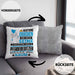 Pferdebesitzer Geschenk Kissen mit Füllung 40x40 Lustiger Spruch Erheben Sie Sich Der Pferdebesitzer Betritt den Raum (Grau) Grau Trendation
