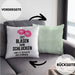 Lustige Kissen mit Füllung 40x40 Versauter Humor 18+ Geschenk Erst Blasen Dann Schlucken Erwachsene (Grau) Grün Trendation