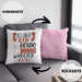So Sieht Ein Richtig Cooler Wandern Aus Geschenk Kissen mit Füllung 40x40 Lustiger Spruch Geschenkidee (Grau) Rosa Trendation