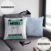 Model Kissen mit Füllung 40x40 Geschenk für Model Geburtstag Lustiger Spruch Was Ist Deine Superkraft (Grau) Blau Trendation