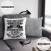 Steuerberaterin Geschenk Kissen mit Füllung 40x40 Geschenkidee Prinzessin (Grau) Grau Trendation