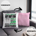 Hip-Hop-Fan Geschenk Kissen mit Füllung 40x40 Geschenkidee für Hip-Hop-Fan Geburtstag Lustig Ich Bin Hip-Hop-Fan Ich Kann Es Dir Erklären Aber Nicht Für Dich Verstehen (Grau) Rosa Trendation