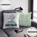 Hobbymaler Geschenk Kissen mit Füllung 40x40 So Gut Kann Nur Ein Hobbymaler Aussehen Geschenkidee (Grau) Grün Trendation