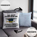 Kissen mit Füllung 40x40 Geschenk Bestandene Bachelor-Prüfung Geschenkidee So Gut Kann Nur Ein Bachelor Aussehen (Grau) Blau Trendation