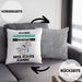 Hundefriseur Geschenk Kissen mit Füllung 40x40 Lustiger Spruch Ich Bin Hundefriseur Warum Weil Ich Es Kann Geschenkidee Bester Hundefriseur Geburtstag (Grau) Grau Trendation