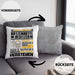 Katzenhotelbesitzer Geschenk Kaffee-Kissen mit Füllung 40x40 Geschenkidee für Katzenhotelbesitzer Ich Bin Katzenhotelbesitzer Ich Kann Es Dir Erklären Jedoch Nicht Für Dich Verstehen Spruch Lustig (Grau) Grau Trendation