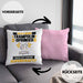 Trampolinspringer Kissen mit Füllung 40x40 Geschenk für Trampolinspringer Geburtstag Lustiger Spruch Was Ist Deine Superkraft (Grau) Rosa Trendation