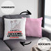 Trekking-Enthusiast Geschenk Kissen mit Füllung 40x40 So Gut Kann Nur Ein Trekking-Enthusiast Aussehen Geschenkidee (Grau) Rosa Trendation