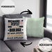 Biologe Geschenk Kissen mit Füllung 40x40 Lustige Geschenkidee für Biologe Geburtstag Niemand Ist Perfekt Aber Als Biologe Ist Man Nah Dran (Grau) Grün Trendation