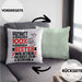 Wildtierschützer Geschenk Lustiger Spruch für Wildtierschützer Geschenkidee Bester Wildtierschützer Der WeltKissen mit Füllung 40x40 (Grau) Grün Trendation