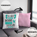 Tierfreund Kissen mit Füllung 40x40 So Sieht Ein Richtig Cooler Tierfreund Aus Geschenk Lustiger Spruch Geschenkidee (Grau) Rosa Trendation