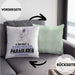 Paraglider Geschenk Kissen mit Füllung 40x40 So Gut Kann Nur Ein Paraglider Aussehen Geschenkidee (Grau) Grün Trendation