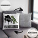 Pinaosaurus Piano-Spieler Kissen mit Füllung 40x40 Geschenk Klavier (Grau) Grau Trendation