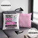 Snowboarder Geschenk Lustiger Spruch für Snowboarder Geschenkidee Bester Snowboarder Der WeltKissen mit Füllung 40x40 (Grau) Rosa Trendation
