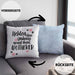 Apotheker Kissen mit Füllung 40x40 Geschenk Bester Apotheker Pharmazeut Arzneikundiger (Grau) Blau Trendation