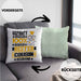 Cousin Geschenk Lustiger Spruch für Cousin Geschenkidee Bester Cousin Der WeltKissen mit Füllung 40x40 (Grau) Grün Trendation