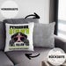 Berner Sennen Besitzerin Kissen mit Füllung 40x40 Geschenk Lustiger Spruch Geschenkidee Personal Stalker (Grau) Grau Trendation