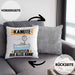 Kanute Kissen mit Füllung 40x40 Geschenk für Kanute Der Mann Der Alles Kann Geschenkidee zum Geburtstag (Grau) Grau Trendation