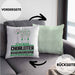 Chorleiter Geschenk Kissen mit Füllung 40x40 Ich Bin Chorleiter Aber Sag Doch Einfach Superheld Lustige Geschenkdiee für Chorleiter (Grau) Grün Trendation