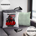 Mir Reichts Ich Geh Quad Fahren Kissen mit Füllung 40x40 Geschenk Quadfahrer Geschenkidee Lustiger Spruch (Grau) Grün Trendation