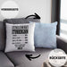 Kissen mit Füllung 40x40 Geschenk für Dachdecker Lustiger Spruch Geschenkidee Männer Dachdecker (Grau) Blau Trendation
