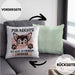 Chihuahua Besitzer Kissen mit Füllung 40x40 Geschenk Lustiger Spruch Geschenkidee Mir Reichts Ich Geh Zu Meinem Chihuahua (Grau) Grün Trendation