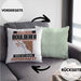 Boulderer Kissen mit Füllung 40x40 Geschenk für Boulderer Geburtstag Lustiger Spruch Was Ist Deine Superkraft (Grau) Grün Trendation