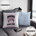 Mädchen Kissen mit Füllung 40x40 Geschenk für schießbegeisterte Mädchen Schützenfest-Fans Mädels (Grau) Blau Trendation