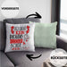 Boxer Kissen mit Füllung 40x40 Geschenk So Sieht Ein Richtig Cooler Boxer Aus Geschenkidee Spruch Lustig (Grau) Grün Trendation