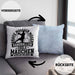 Mädchen Handball-Spielerin Kissen mit Füllung 40x40 Geschenk Spruch Echte Mädchen Spielen Handball Geschenkidee Frauen Brave Mädchen Mögen Handballer (Grau) Blau Trendation
